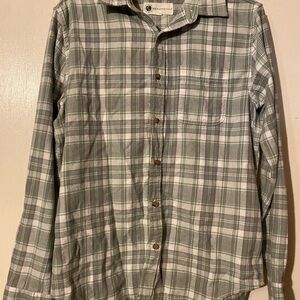 Aeropostale Green Plaid Shirt